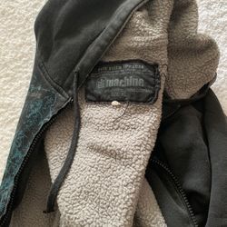 Big Boys’ Size 18 Warm Hooded Jacket, Black