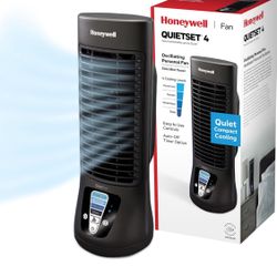 Honeywell 4 Speed Personal Desk Fan HTE210BTD1