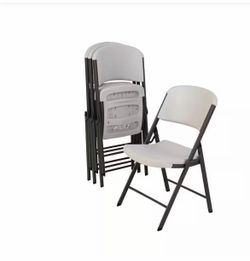 Lifetime commercial grade folding chairs 8 pack