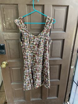 Floral 90s Vintage Dress