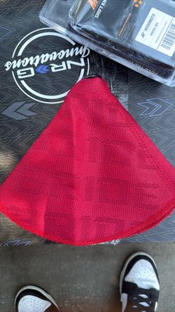 Shifter boot cover Red