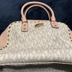  Michael Kors Large Dome Charm Satchel 