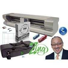 knk ZING VINYL CUTTER FABRIC CUTTER AND ALSO CUTS GASKETS NO CARTRIDES NEEDED LIKE CRICUT NEW