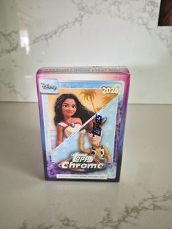 disney  Topps chrome official license trading cards