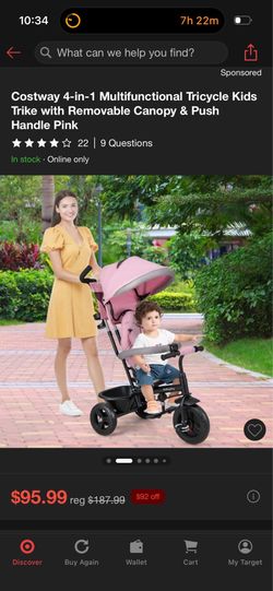 Brand New 4-1 Stroller