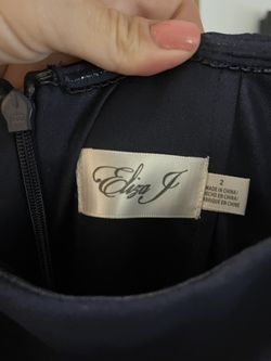 Elisa j Floor Length Dress