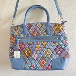 New Vera Bradley Day Off Satchel Bag