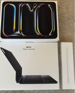 Apple iPad Pro Bundle with Magic Keyboard and Pencil Pro