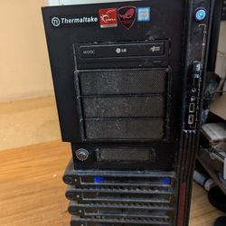 Thermaltake Level 10 GT Black Steel Case Complete Gaming PC