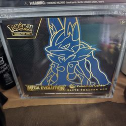 Mega Evolutions (Lucario) Pokemon Center ETB