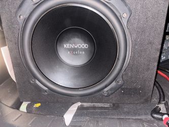 Subwoofer Kenwood excel on