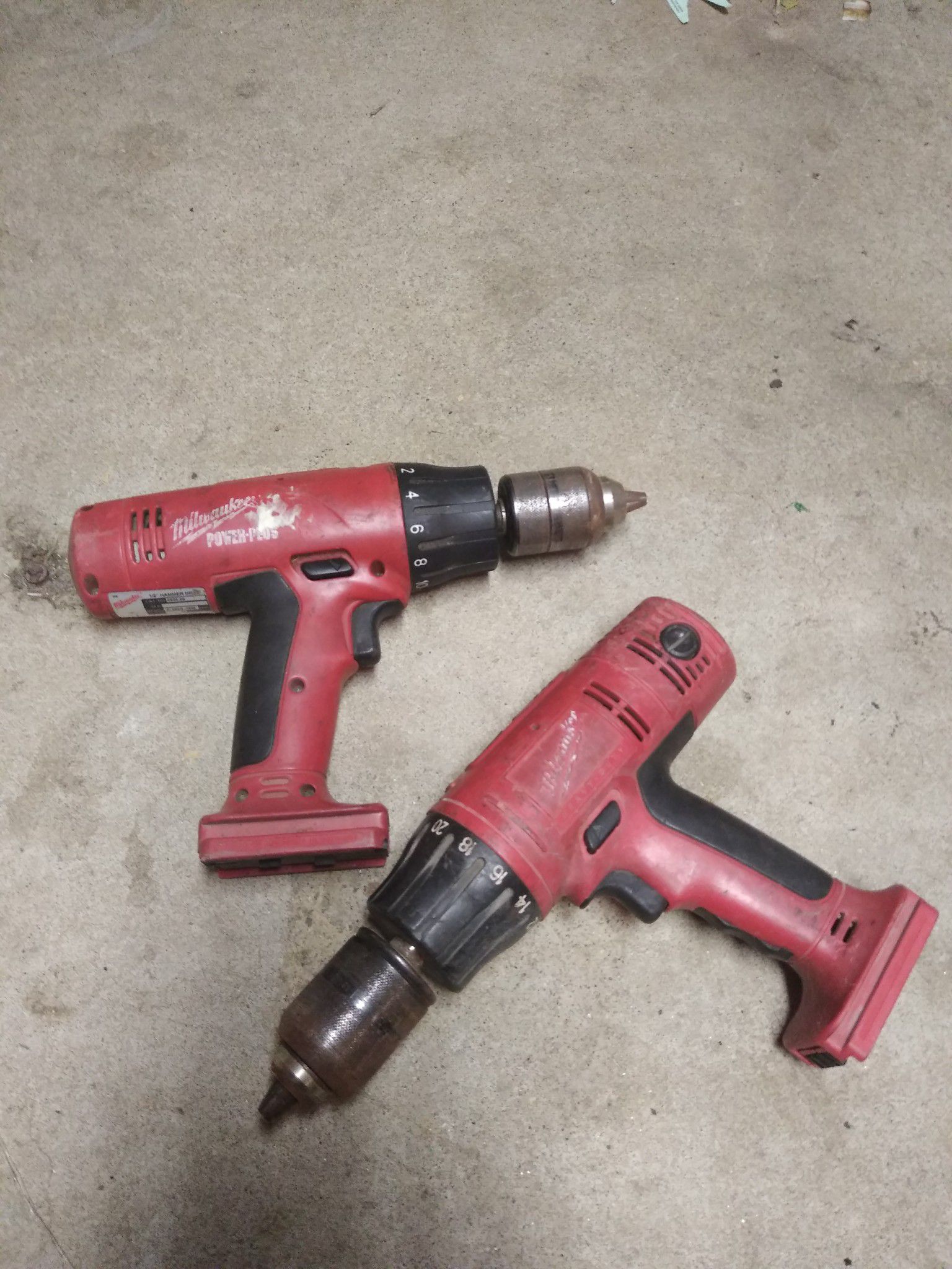 Milwaukee hammer drills