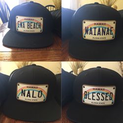 License plates Caps