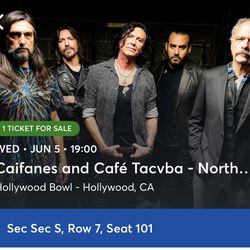 Caifanes & Cafe Tacvba At Hollywood Bowl