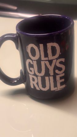 “OLD GUYS RULE” MUG