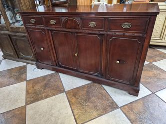 Mahogany Buffet see pics
