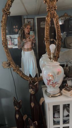 Triple oval mirror
