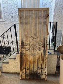 Iron Security Door 32”x 82 1/2”
