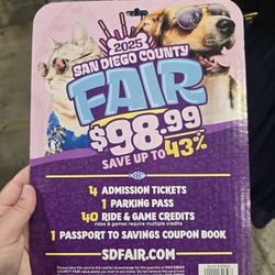 Del Mar Fair Tickets 