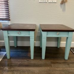Set Of Two End Tables