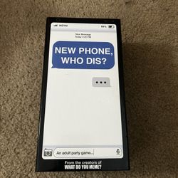 New Phone, Who’s This? Adult Party Game