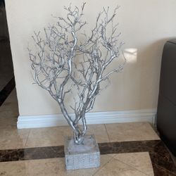 Silver Tree Decor 28” Tall