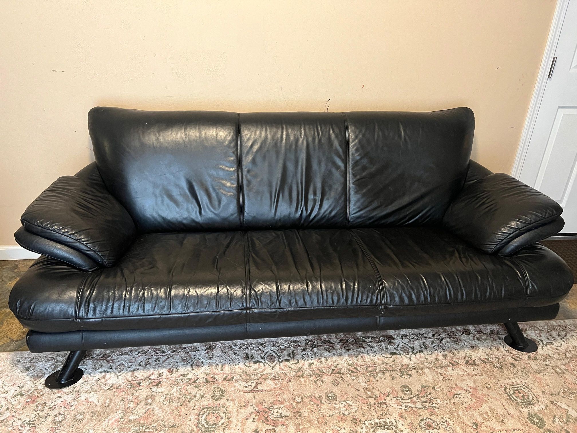 Leather Sofa & Loveseat