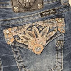 Authentic Miss Me Jeans Size 29 Ankle Skinny