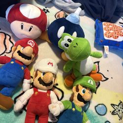 Super Mario Bros Plush Collection