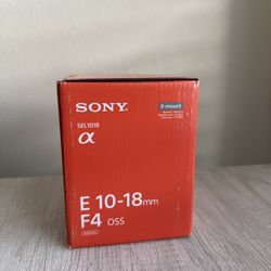 Sony Lense