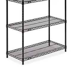 Black Wire Metal Shelving