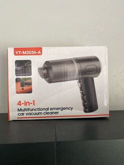 Brand New 4-in-1 Emergency Car Vacuum Cleaner