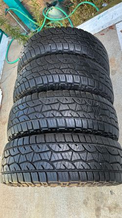 4 used tire 265 70 17 Cooper