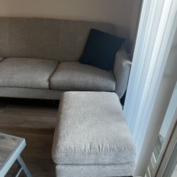 Arm Chair With Ottoman