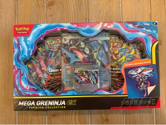 NIB Pokémon Trading Card Game: Mega Greninja ex Premium Collection 1 Sealed