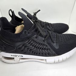 Under Armour HOVR Phantom RN Shoes Men's 11 Black Running Athletic Gym Sneakers