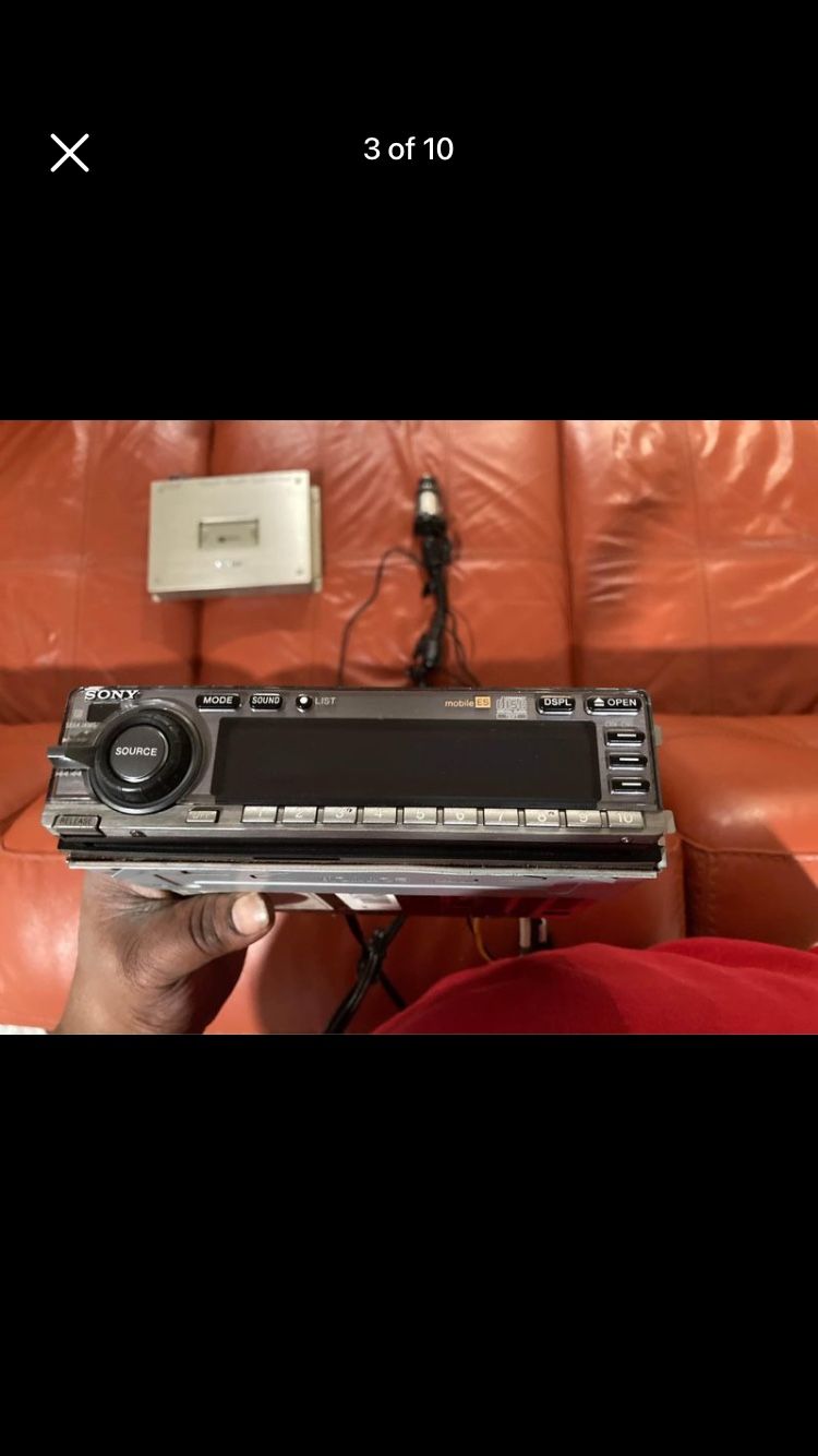 Sony Combo. Mobile ES. Ultra SQ: Cdx-c90 + xdp-4000 + rm-x90 remote control