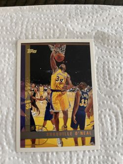Topps Shaquille O’ Neal
