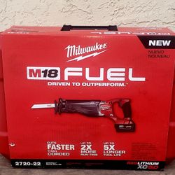 New! Milwaukee 2720-22 M18 FUEL SAWZALL® 🪚  
