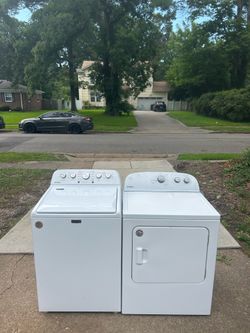 super capacity washer and dryer set