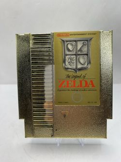 Nintendo The Legend of Zelda Gold Edition (Nintendo NES, 1987) Authentic vintage