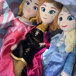 Princess Stuffed Dolls