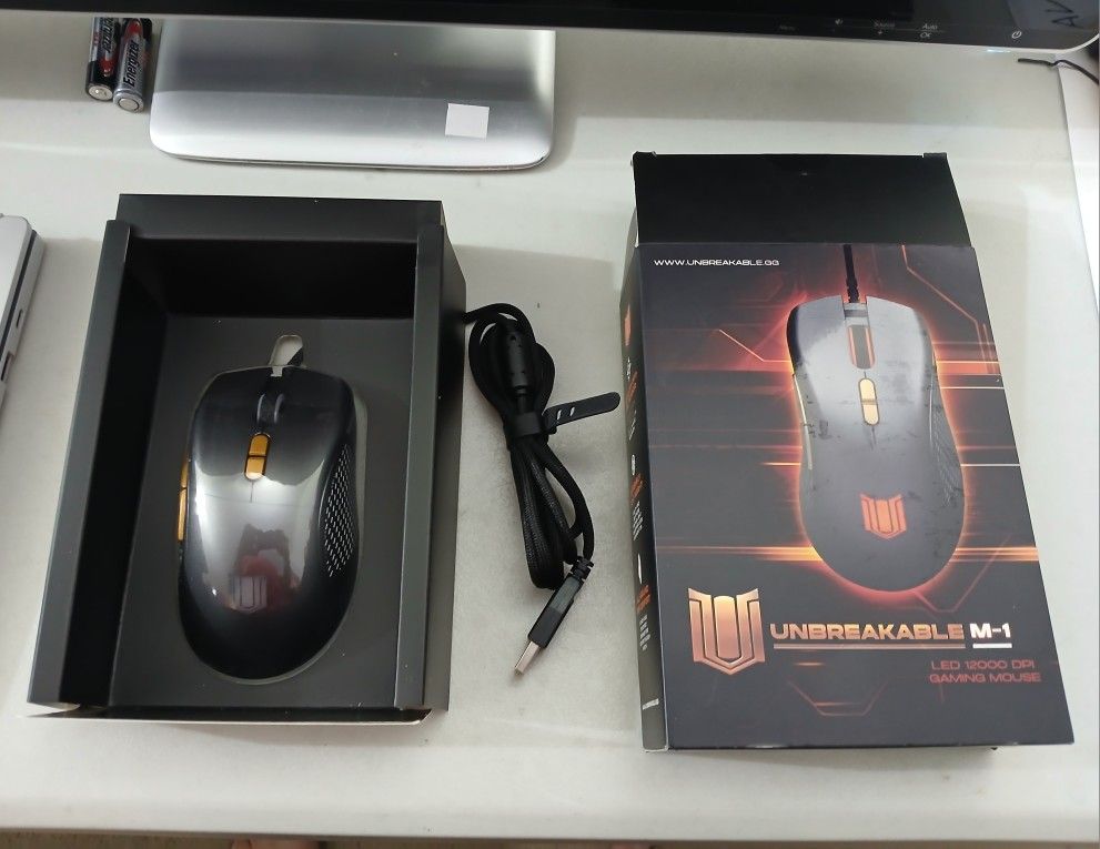 Unbreakable M-1 PC Gaming Mouse New