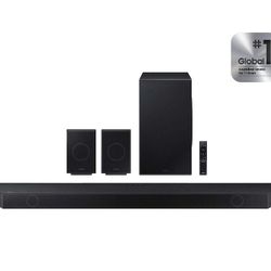 Q-series 11.1.4 ch. Wireless Dolby ATMOS Soundbar + Q-Symphony | w/ Rear Speakers | HW-Q990D