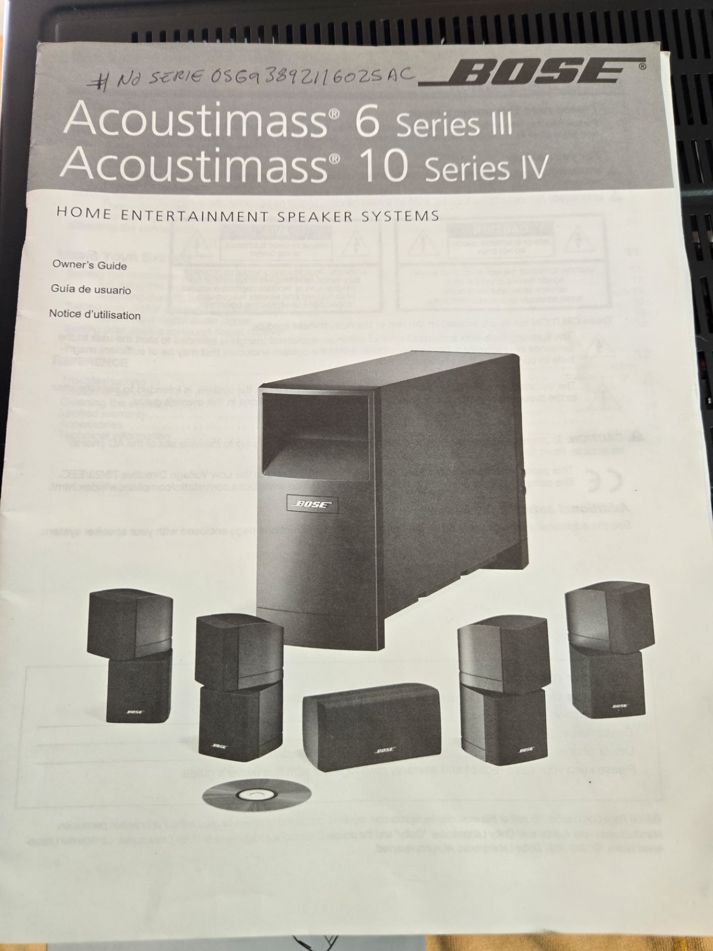 Bose acoustimas 10 series lV