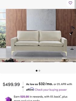 Wayfair Cottleville Velvet Loveseat Sofa