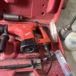 Milwauke Corded Hammer Drill Please Read Description And Look At Pictures