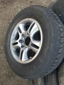 265 65 17 Lexus GX470 Spare Wheel