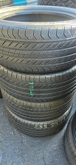 4 tires 235/50r19 continental procontact GX SSR