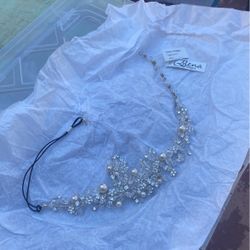 Jeweled Headband  Elena Designs Tiara